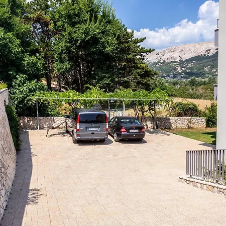 With Parking Spaces Baska, Krk - 19529 *